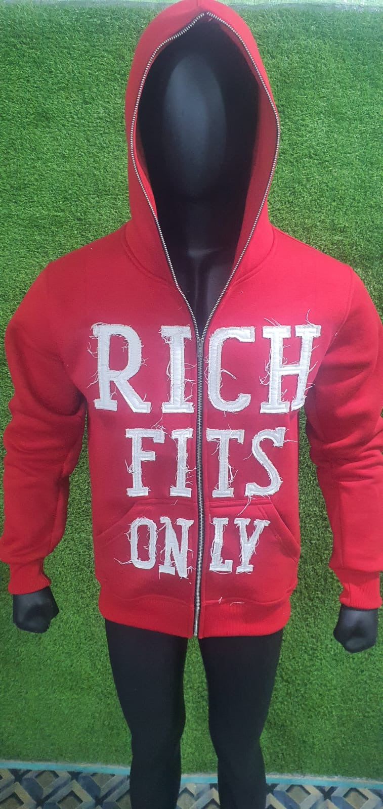 Red “7F” jacket